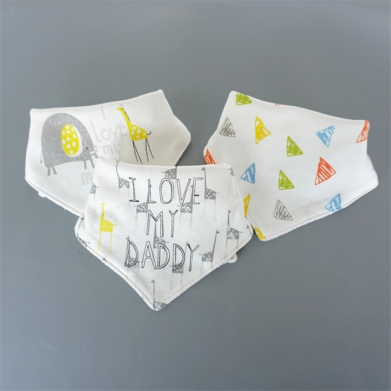 Hot selling baby feeding caddy bib towel material